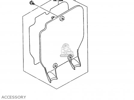 ACCESSORY - KX250-G1 1989 EUROPE UK AL