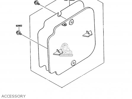 ACCESSORY - KX250-G1 1989 USA CANADA