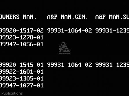 Publications - KX250-H2 1991 EUROPE UK AL AS