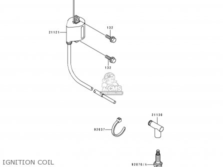 IGNITION COIL - KX250-H2 1991 USA CANADA