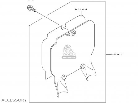 ACCESSORY - KX250-H2 1991 USA CANADA