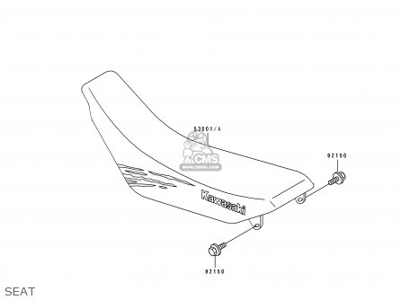 SEAT - KX250-J1 1992 EUROPE AS