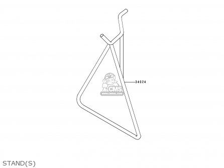 STAND(S) - KX250-K1 1994 EUROPE AS