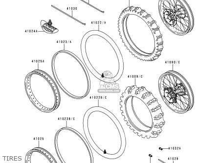 TIRES - KX250-L1 1999 EUROPE FR AS