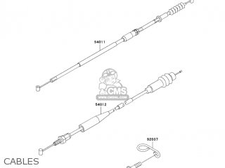 CABLES - KX250-M1 KX250 2003 USA CANADA