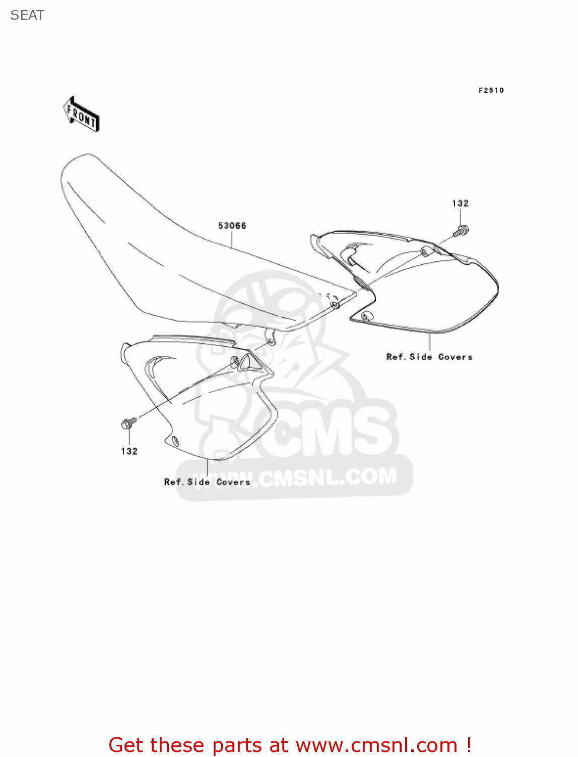 SEAT KX250-M2 KX250 2004 USA CANADA