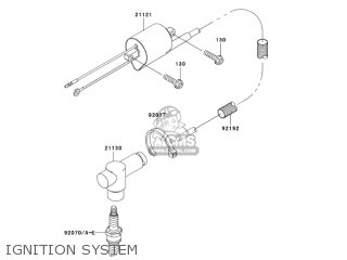 IGNITION SYSTEM - KX250-M2 KX250 2004 USA CANADA