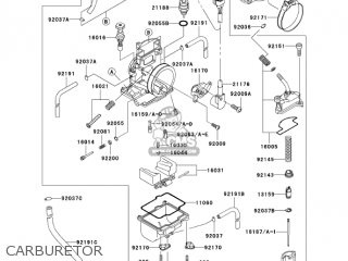 CARBURETOR - KX250-M2 KX250 2004 USA CANADA