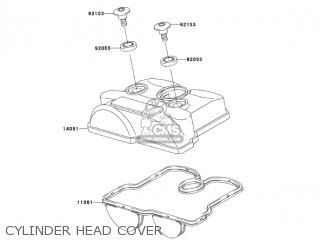 CYLINDER HEAD COVER - KX250-N2 KX250F 2005 USA CANADA