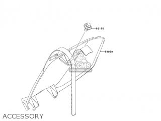 ACCESSORY - KX250-N2 KX250F 2005 USA CANADA