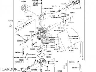 CARBURETOR - KX250-N2 KX250F 2005 USA CANADA