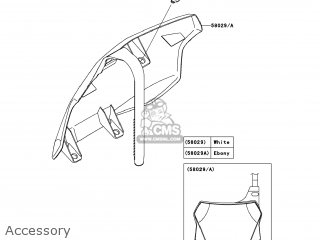 Kawasaki KX250-ZDF KX250F 2013 USA parts lists and schematics