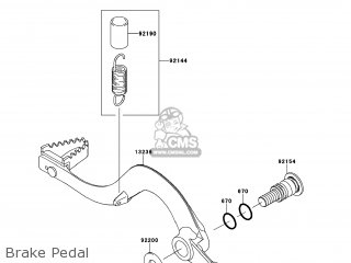 Kawasaki KX250-ZDF KX250F 2013 USA parts lists and schematics