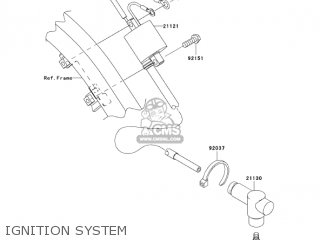 IGNITION SYSTEM - KX250R7F KX250 2007 USA CANADA