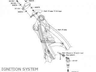 IGNITION SYSTEM - KX250T7F KX250F 2007 USA CANADA