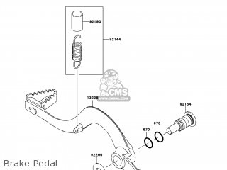 Kawasaki KX250-YCF KX250F 2012 USA parts lists and schematics