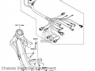 Kawasaki KX250-YCF KX250F 2012 USA parts lists and schematics