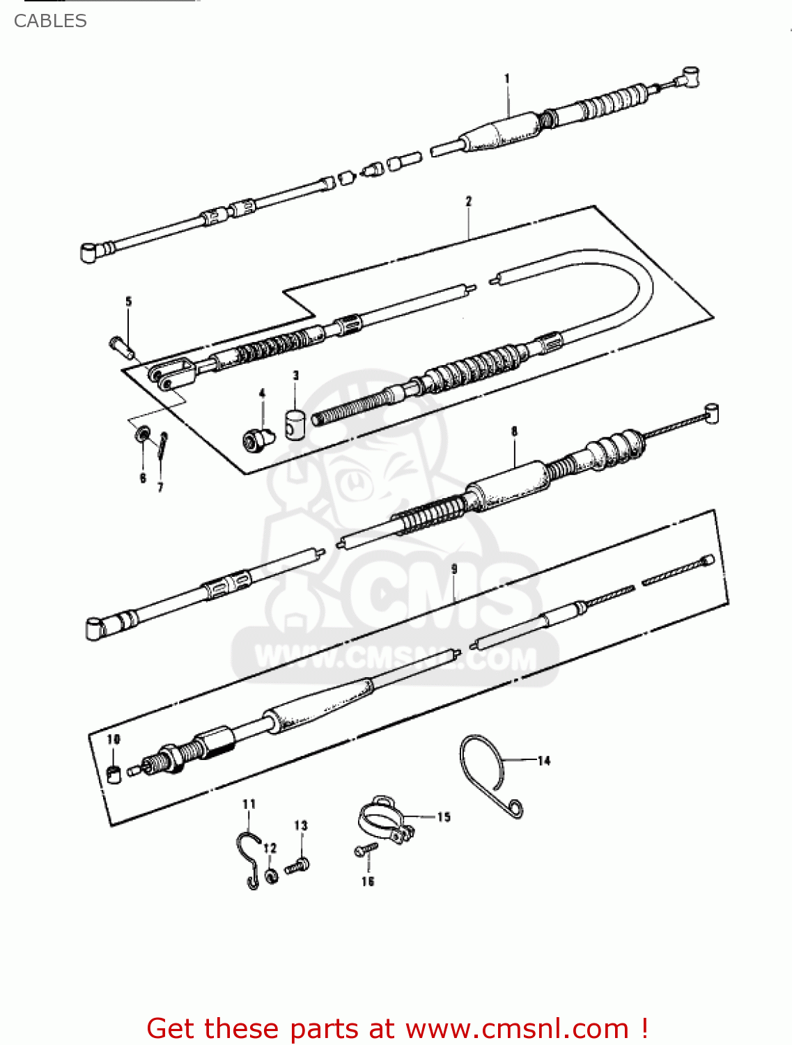 CABLES KX400 1975 USA