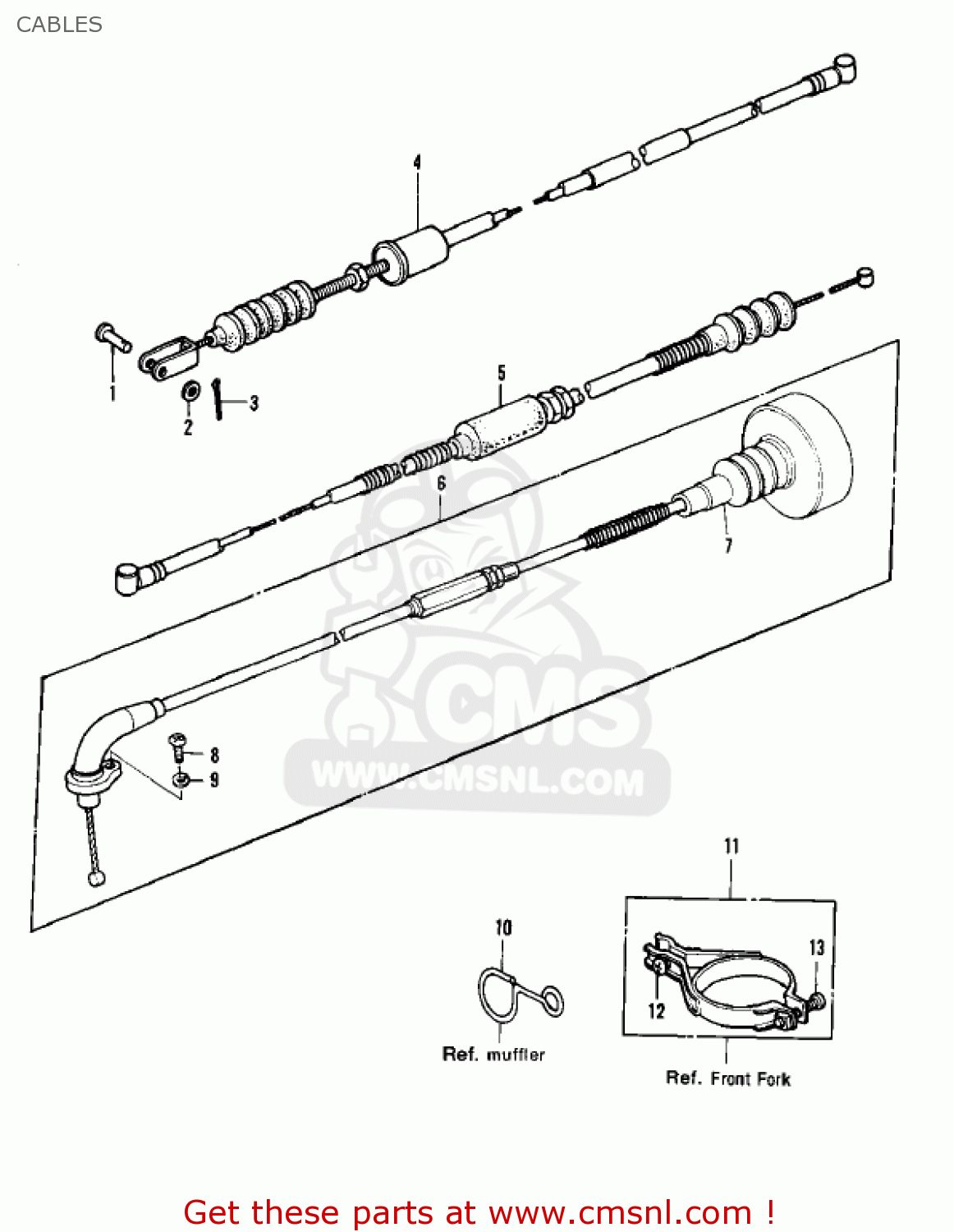 CABLES KX420-A2 KX420 1981 UNITED KINGDOM USA CANADA EXPORT