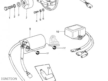 IGNITION - KX420-A2 KX420 1981 UNITED KINGDOM USA CANADA EXPORT