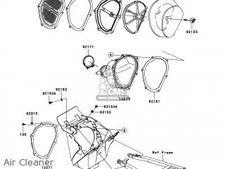 Kawasaki KX450-E9F KX450F 2009 USA parts lists and schematics