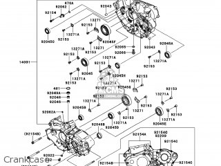 Kawasaki KX450-FCF KX450F 2012 USA parts lists and schematics