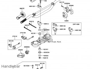 Kawasaki KX450-FCF KX450F 2012 USA parts lists and schematics