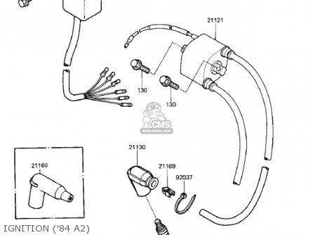 IGNITION ('84 A2) - KX500-A1 KX500 1983 USA CANADA