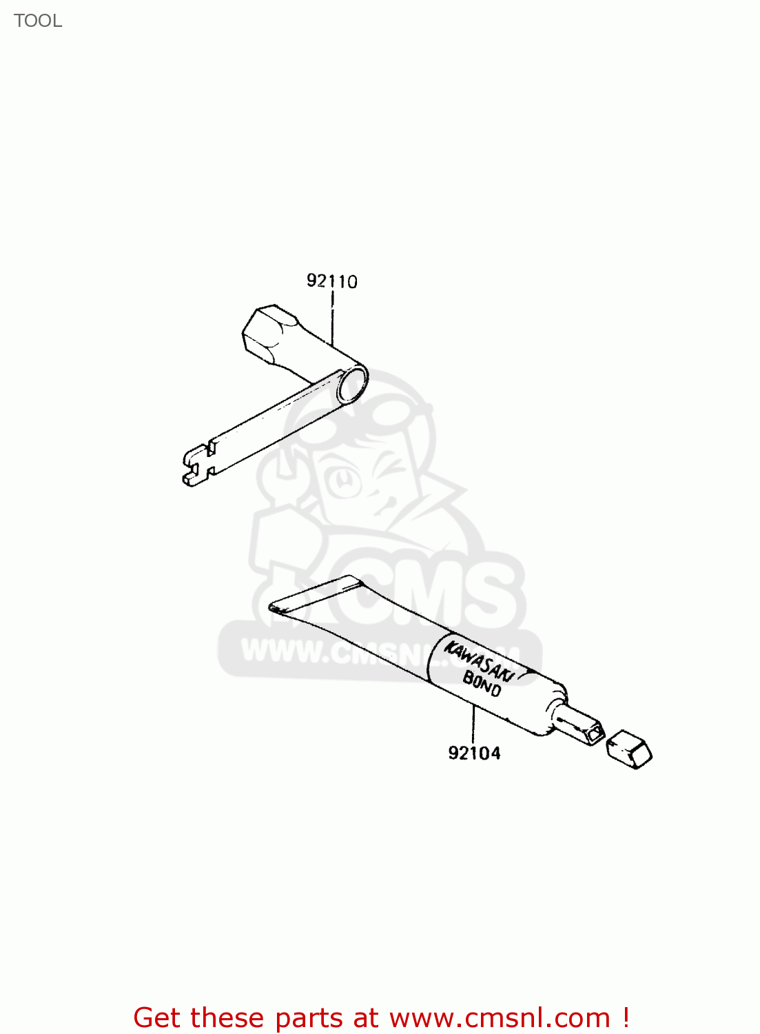 TOOL KX500-A2 1984 UNITED KINGDOM AL