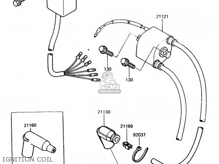 IGNITION COIL - KX500-A2 1984 UNITED KINGDOM AL