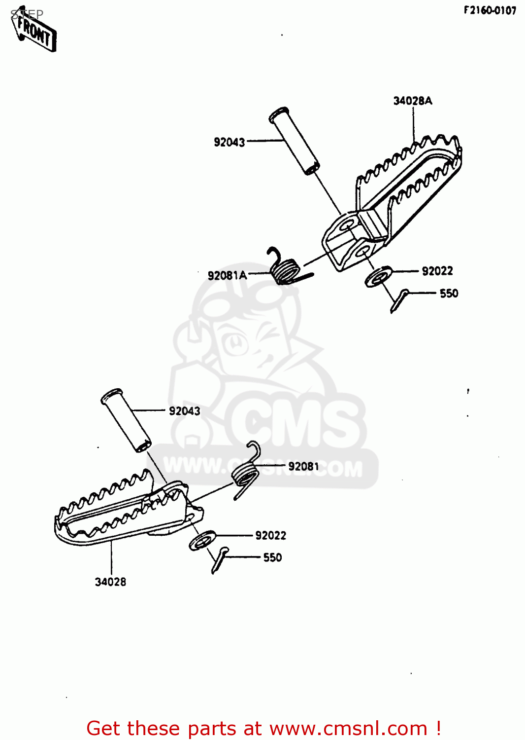 STEP KX500-B1 1985 EUROPE UK AL