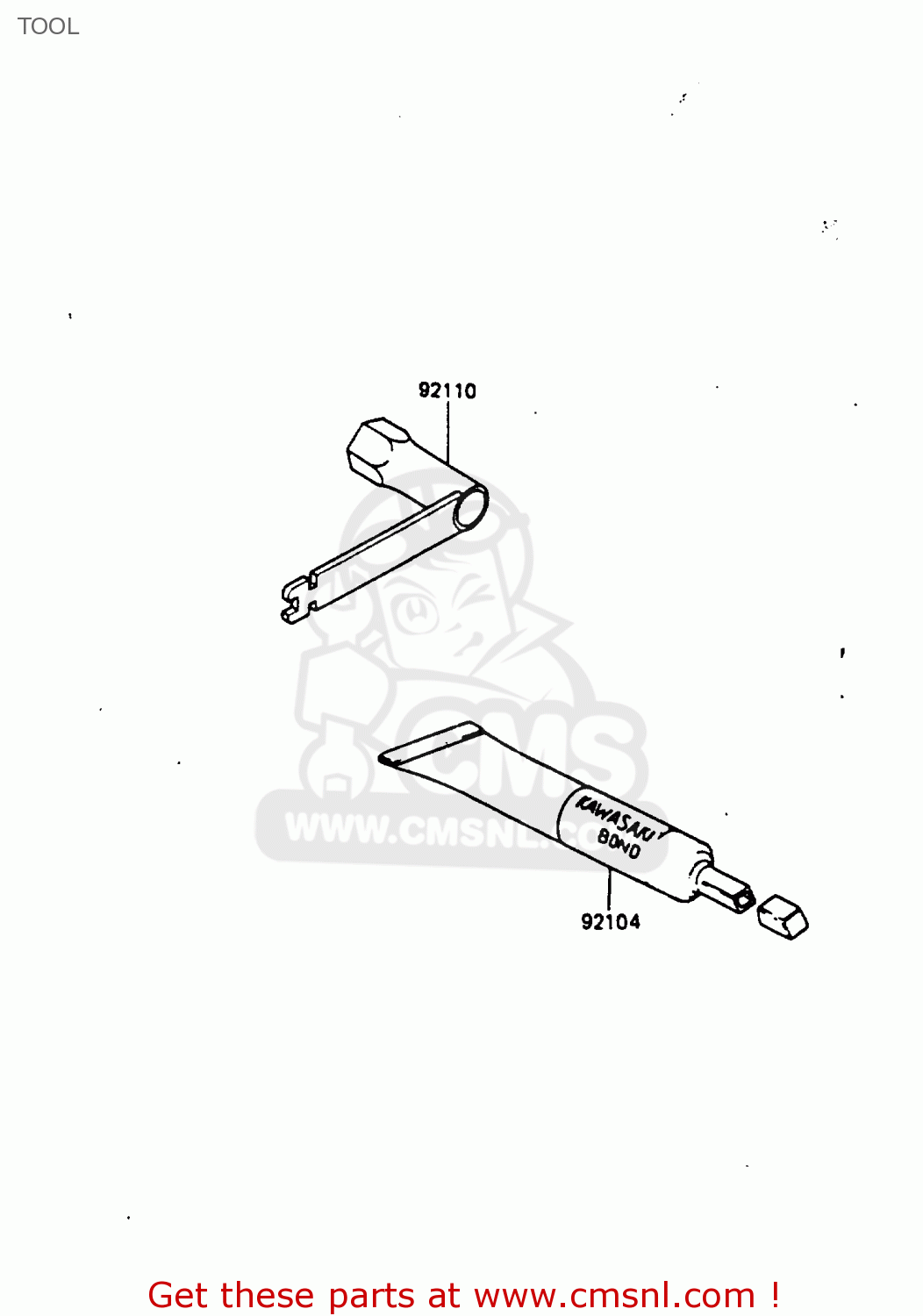 TOOL KX500-B1 1985 EUROPE UK AL