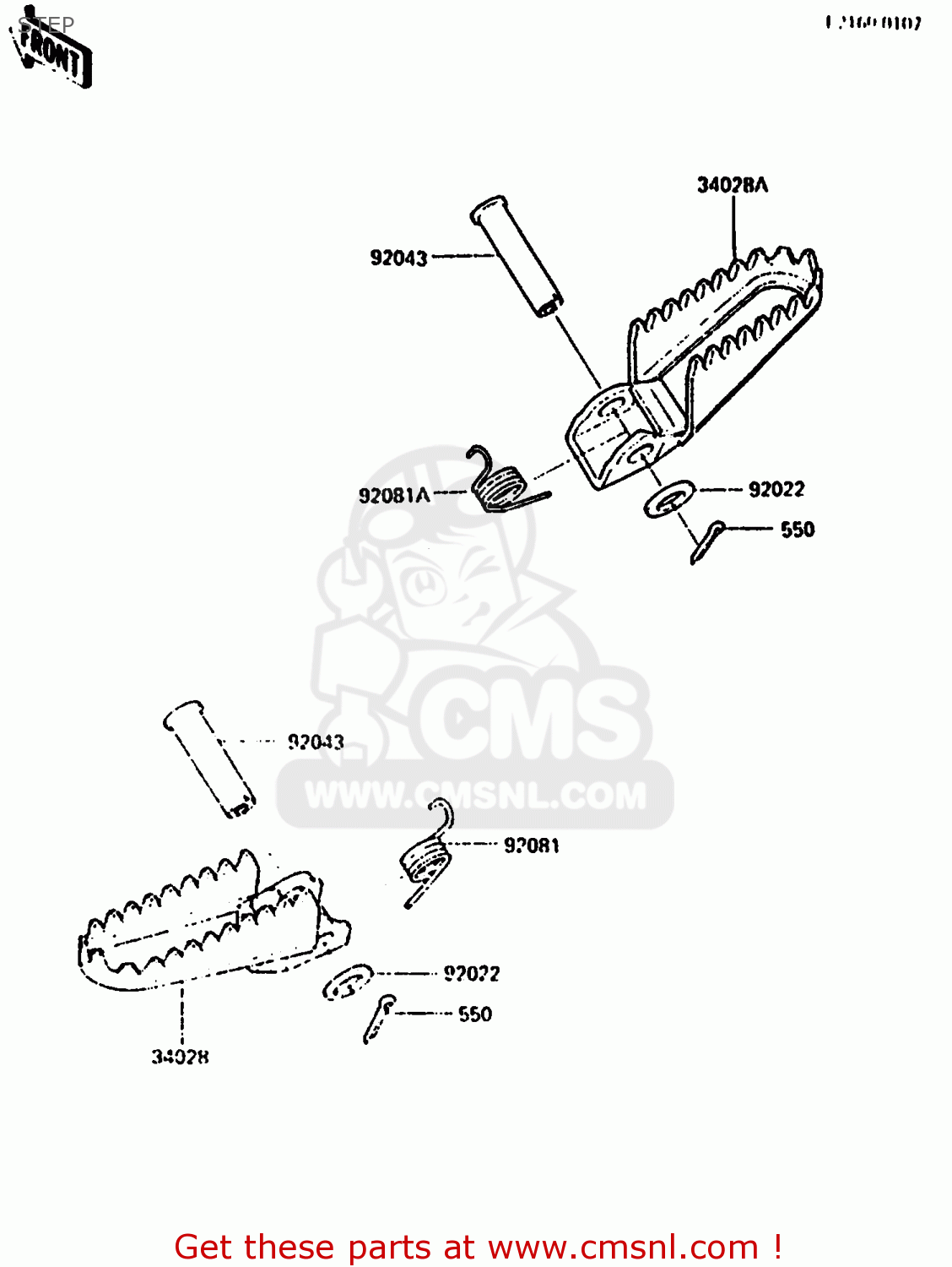 STEP KX500-B2 1986 EUROPE UK AL