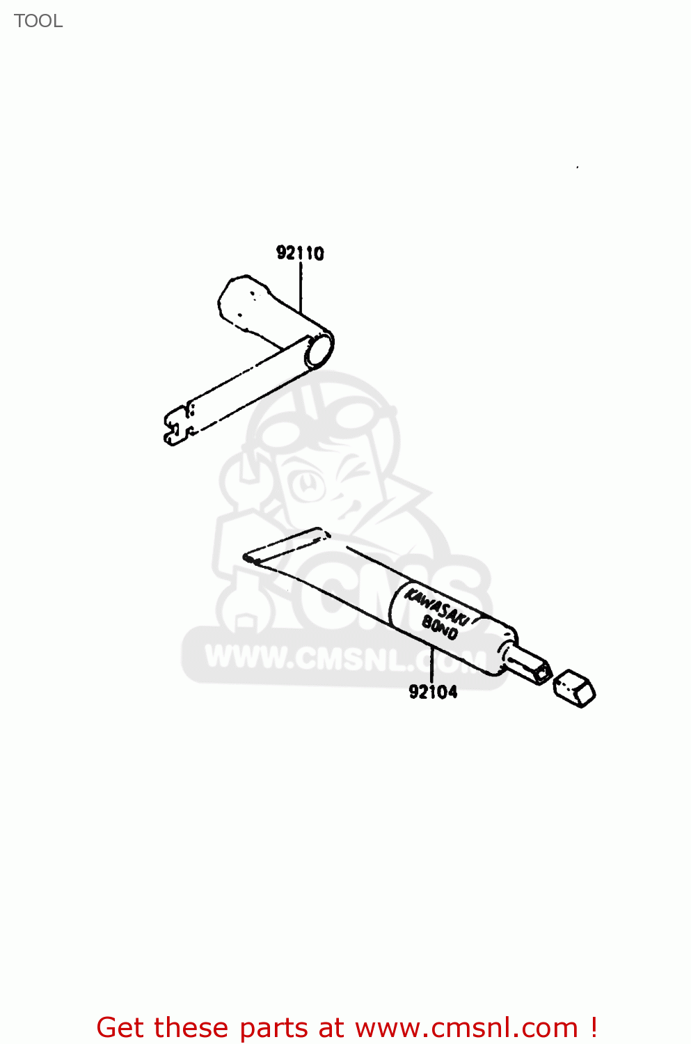 TOOL KX500-B2 1986 EUROPE UK AL