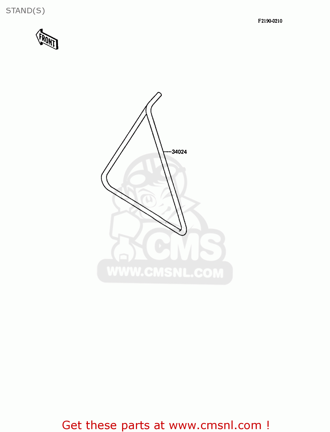 STAND(S) KX500-D1 1988 EUROPE UK AL