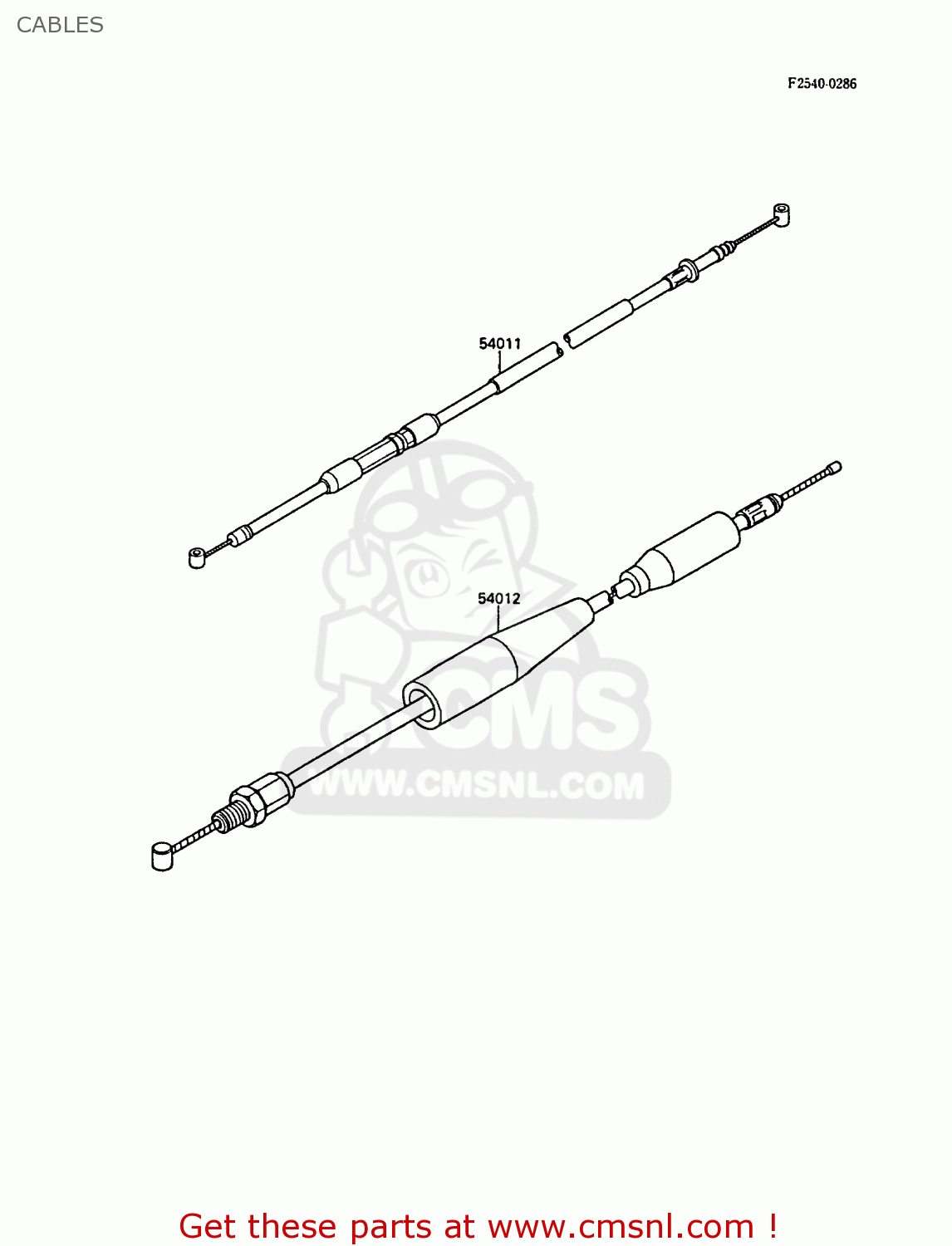 CABLES KX500-D1 1988 EUROPE UK AL