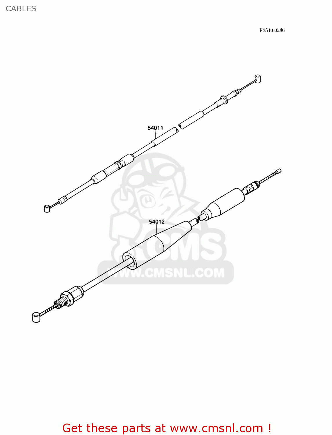 CABLES KX500-D1 1988 USA CANADA