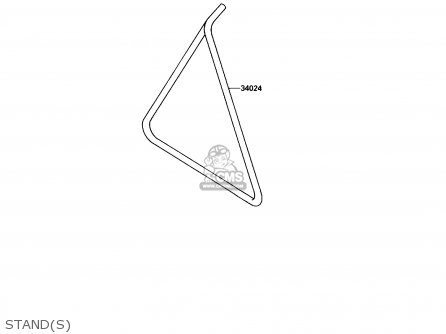 STAND(S) - KX500-D1 1988 USA CANADA