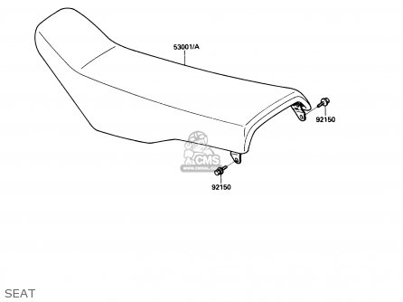 SEAT - KX500-D1 1988 USA CANADA