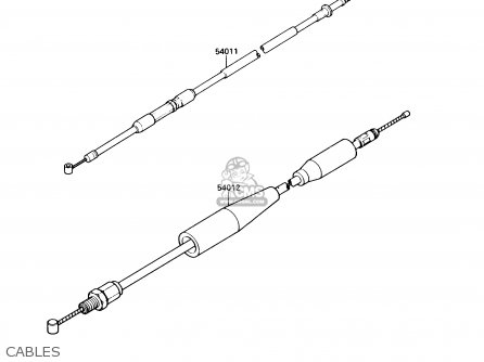 CABLES - KX500-D1 1988 USA CANADA