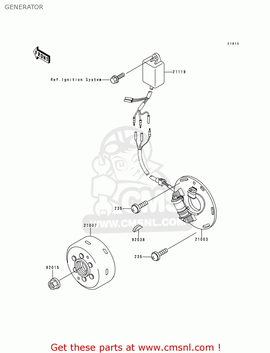 GENERATOR KX500-E12 2000 EUROPE AS