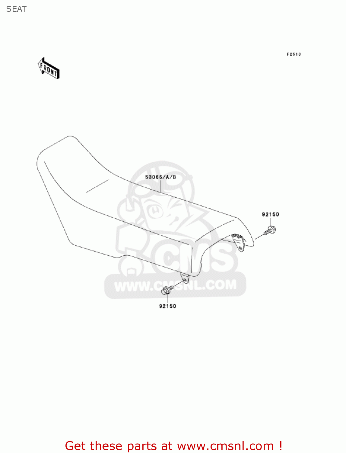 SEAT KX500-E15 KX500 2003 USA CANADA