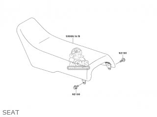 SEAT - KX500-E15 KX500 2003 USA CANADA