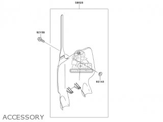 Kawasaki KX500-E16 KX500 2004 USA CANADA parts lists and schematics