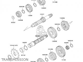 Kawasaki KX500-E16 KX500 2004 USA CANADA parts lists and schematics