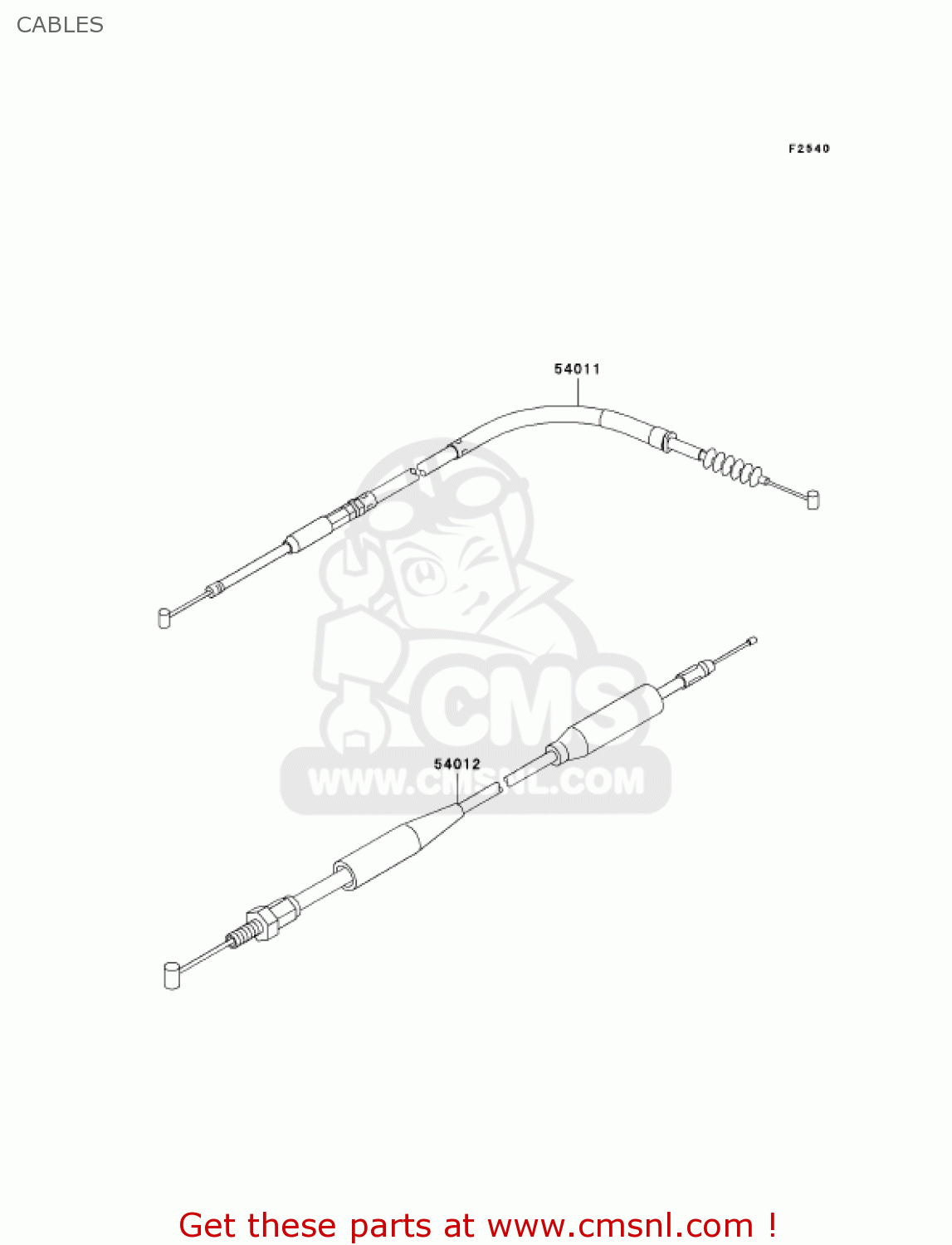 CABLES KX500-E16 KX500 2004 USA CANADA