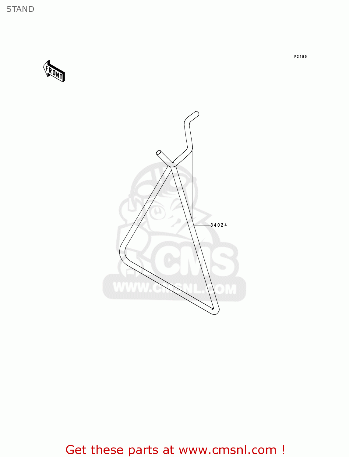STAND KX500-E2 1990 USA CANADA