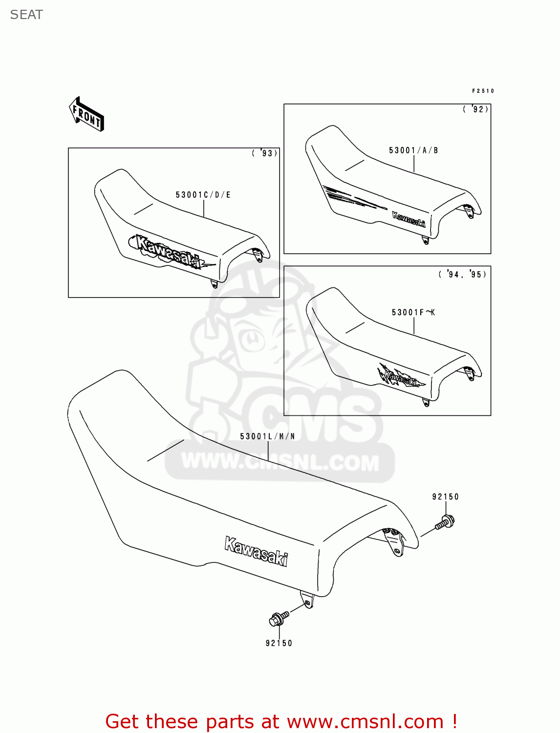 SEAT KX500-E5 1993 EUROPE AS