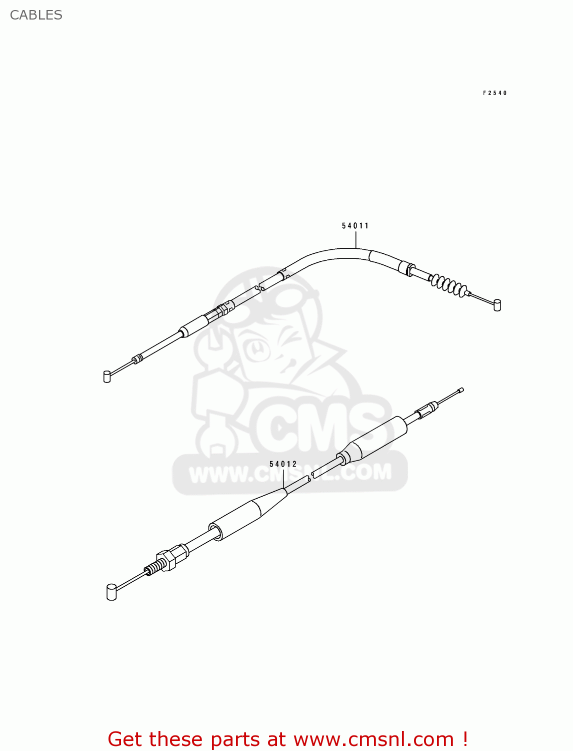 CABLES KX500-E9 1997 USA CANADA