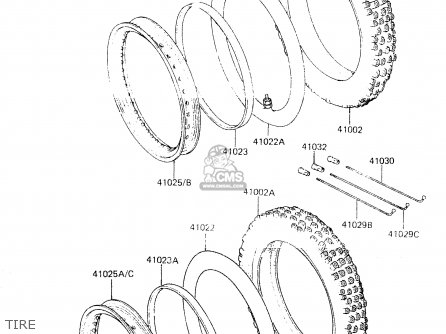 TIRE - KX60-A1 1983 A1/A2